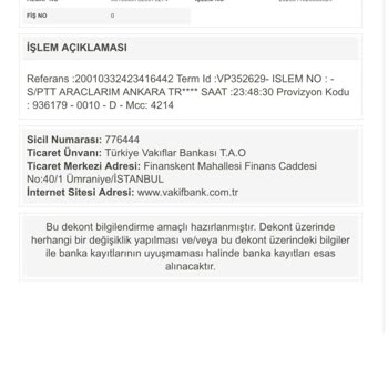E-Devlet (Turkiye.gov.tr) Üzerinden Trafik Cezası Ödememe Rağmen Ödenmedi Gösteriyor