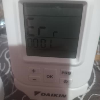 Daikin Dogalgaz Termostat Error Veriyor Acil Çözüm