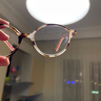 Satın Aldığımız Optik Gözlüğün Camları Çizik Atasun Optik