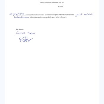 FixNet Müşteri Hizmetlerine Ulaşamıyorum
