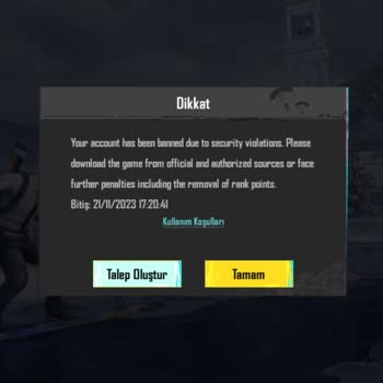 PUBG (Pubgmobile.com) Haksız Ban Ve Müşteri Mağduriyeti