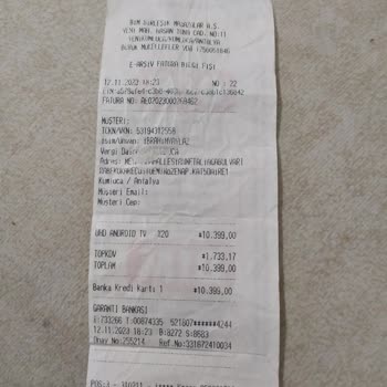 Onvo Kusurlu Cihaz İade