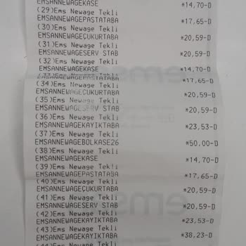 Emsan Mutfak Hatalı Ürünü Kabul Edilmiyor