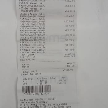 Emsan Mutfak Hatalı Ürünü Kabul Edilmiyor