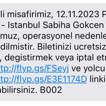 Pegasus Yurt Dışı Dönüş Sefer İptali Ve Sonrasındaki İlgisizlik