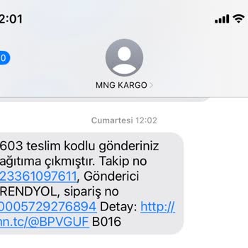 MNG Kargo Adres Denemesi Başarısız