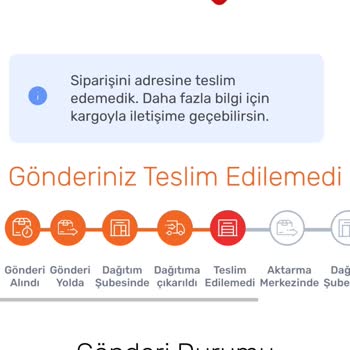 Eve Teslim Edilmeyen Kargo Aras Kargo