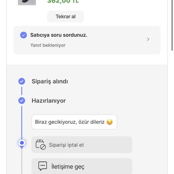 Hepsiburada Ürünüm 5 Gün Oldu Hala Kargoya Verilmedi