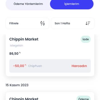 Chippin Market Bir Daha Asla!