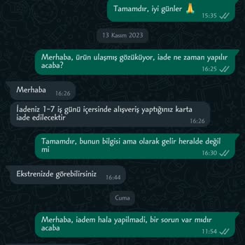 Cömert Ayakkabı (comertshoes.com) Ücret İadesi Olmaması