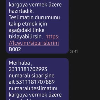 LC Waikiki Bilgilendirme Mesajı Zamanlaması Hakkında Düşüncesizlik