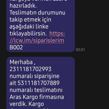 LC Waikiki Bilgilendirme Mesajı Zamanlaması Hakkında Düşüncesizlik