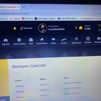 Betturkey Paramı Düşürdüler Bahane Üretip