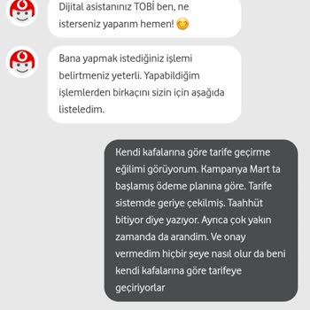 Vodafone Acil Çözüm Bekliyorum