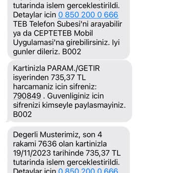 Getir Firması İki Defa Kartımdan Aynı Tutarı Çekti