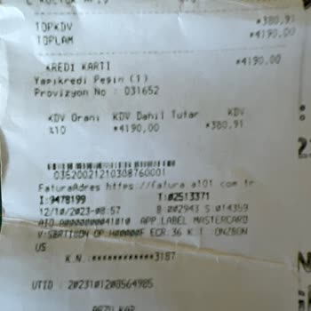 A101 Para İadesi Yapmıyor