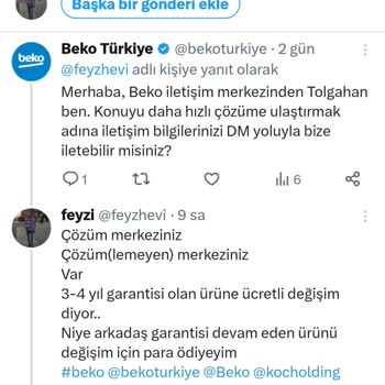 Beko Derin Dondurucu Arızası Firma Sorunu