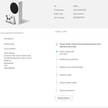 Xbox Series S Warranty Process (No Repair Or Replacement)