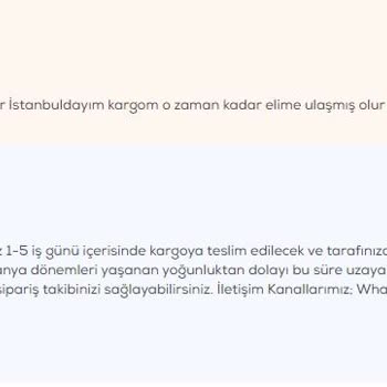 Avva Giyim Kargo Gecikmesi Ve Adres Güncelleme Sorunu