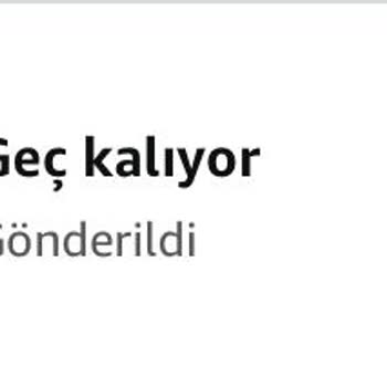 Amazon Kargoya Verdim Deyip Vermiyor Ve Müşteriyi Sallıyor