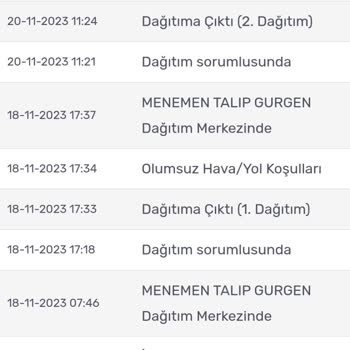 Kargom Sende Menemen Şubesi Yalan Beyan