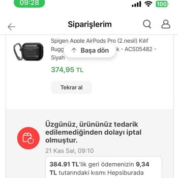 Hepsiburada Stoklu Ürünü Göndermemektedir Ve Satışa Devam Etmektedir.