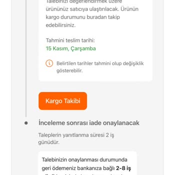 Hepsijet Kargom Ortada Yok, İadem Gerçekleşmemiş, Param İade Edilmedi.