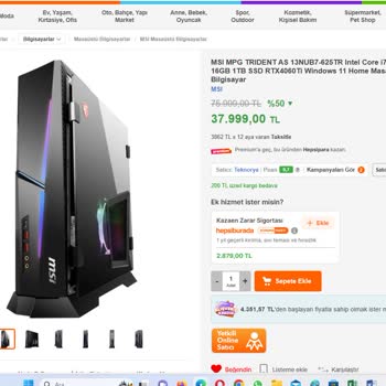 Hepsiburada Da Sepette İndirim İptali.