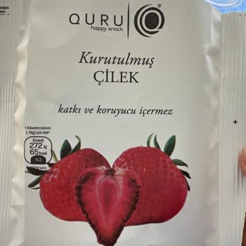 Taze Kuru Quru Kurutulmuş Çilekte Çıkan Güve