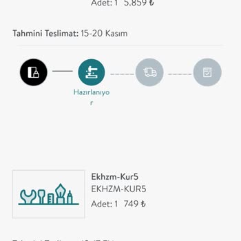 Vivense Teslim Edilemeyen Masa Takımı