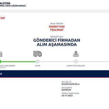 Trendyol'dan Aldığım Ürünümü Getiremeyen Ceva Logistics