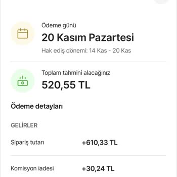 Hepsiburada Alacağım Ödeme Finans