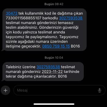 Trendyol Kargo Çalışanı Temassız Teslimat Yapmıyor