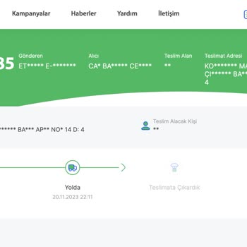 Sendeo Kargo Teslimatı Yapmadı!