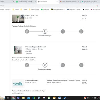 Vivense Mobilya Ürün Teslimat Süresi Konusunda Başarısız