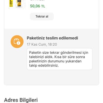 hepsiJET Kargom Kapıda Bile Çalınmadan Geri Gitti!