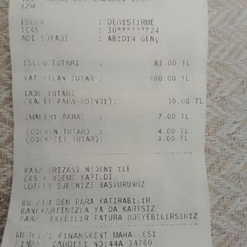 Ziraat Bankası Sorun Yaşama