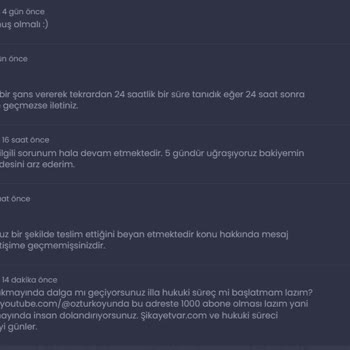 itemsatış Kusurlu Ürün Ve Mağduriyetim