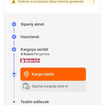 Horoz Lojistik İle Gelmeyen Kargo