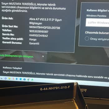 Monster Ekran Problemi Ve Teknik Servis Yetersizliği