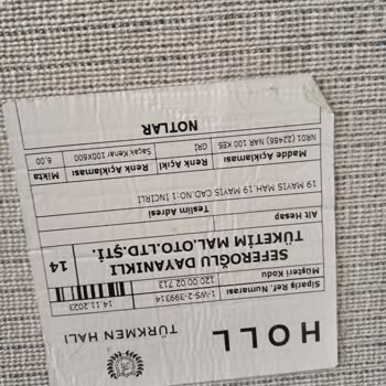 Türkmen Halı Eve Gelen Halının Farklı Olması