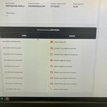 Trendyol Sendeo Kargo Kargomu Getirmiyor