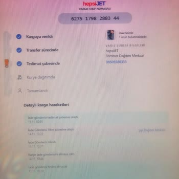 hepsiJET İade Kargo Hk.