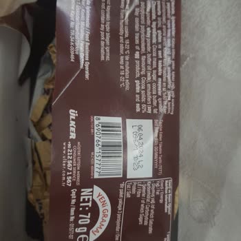 Ülkerden Çikolata Aldım Bozuk Çıktı