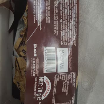 Ülkerden Çikolata Aldım Bozuk Çıktı