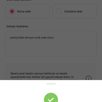 Gardrops İptal Talebim Günlerdir Onaylanmıyor