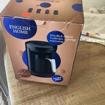 English Home Kahve Makinesi Çok Kötü