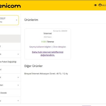 Millenicom Adında Kullanmadığım İnternet İçin Çıkarılan Cayma Bedeli!