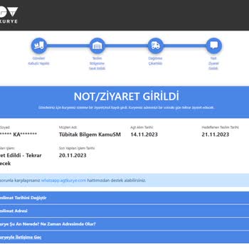 AGT Kurye (aynigunteslim.com) Kargo Teslim Süresi