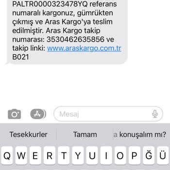 Aras Kargo Online Alışveriş Hayal Kırıklığı
